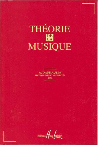 Adolphe Danhauser - Théorie de la musique - Preis vom 27.09.2026 03:53:48 h