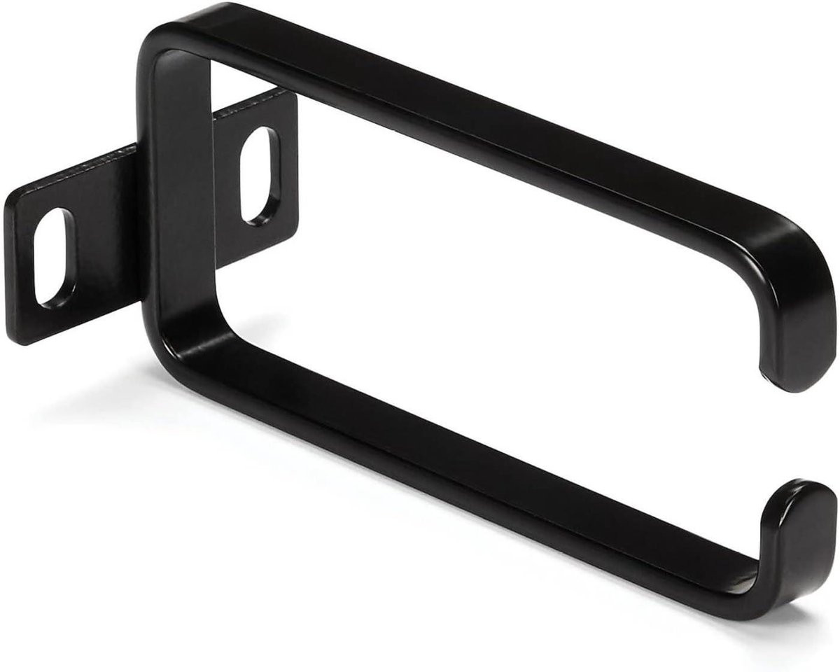 Kabelmanagement Ringhaak Zwart - Verticale D-Ring Kabelorganizer voor Netwerkkabels - 45 x 10 cm
