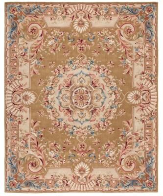 SAFAVIEH Handmade Savonnerie Antonija Traditional Oriental Wool Rug