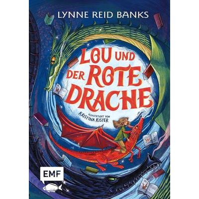 Lou und der rote Drache, Gebundene Ausgabe von Lynne Reid Banks, Edition Michael Fischer / EMF Verlag, 978-3-7459-1935-6