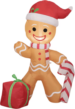 Inspire Picks LED Light Up Christmas Inflatable Decoration Festive Outdoor & Indoor Holiday Display australian Standard