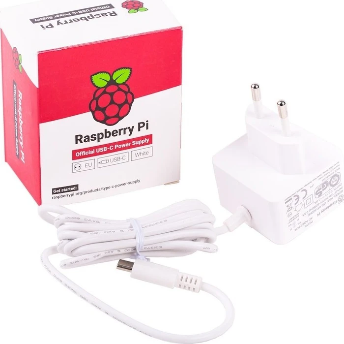 Raspberry Pi Offizielle White 5.1A/3A PSU (weiß, Bulk)
