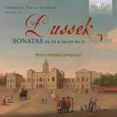 Dussek:Sonatas Op.35&Op.69 No.3,Vol.10 - Mezzena,Patria,Ballario, CD