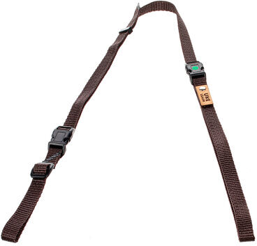 Uke Leash Half Strap Brown Medium Braun