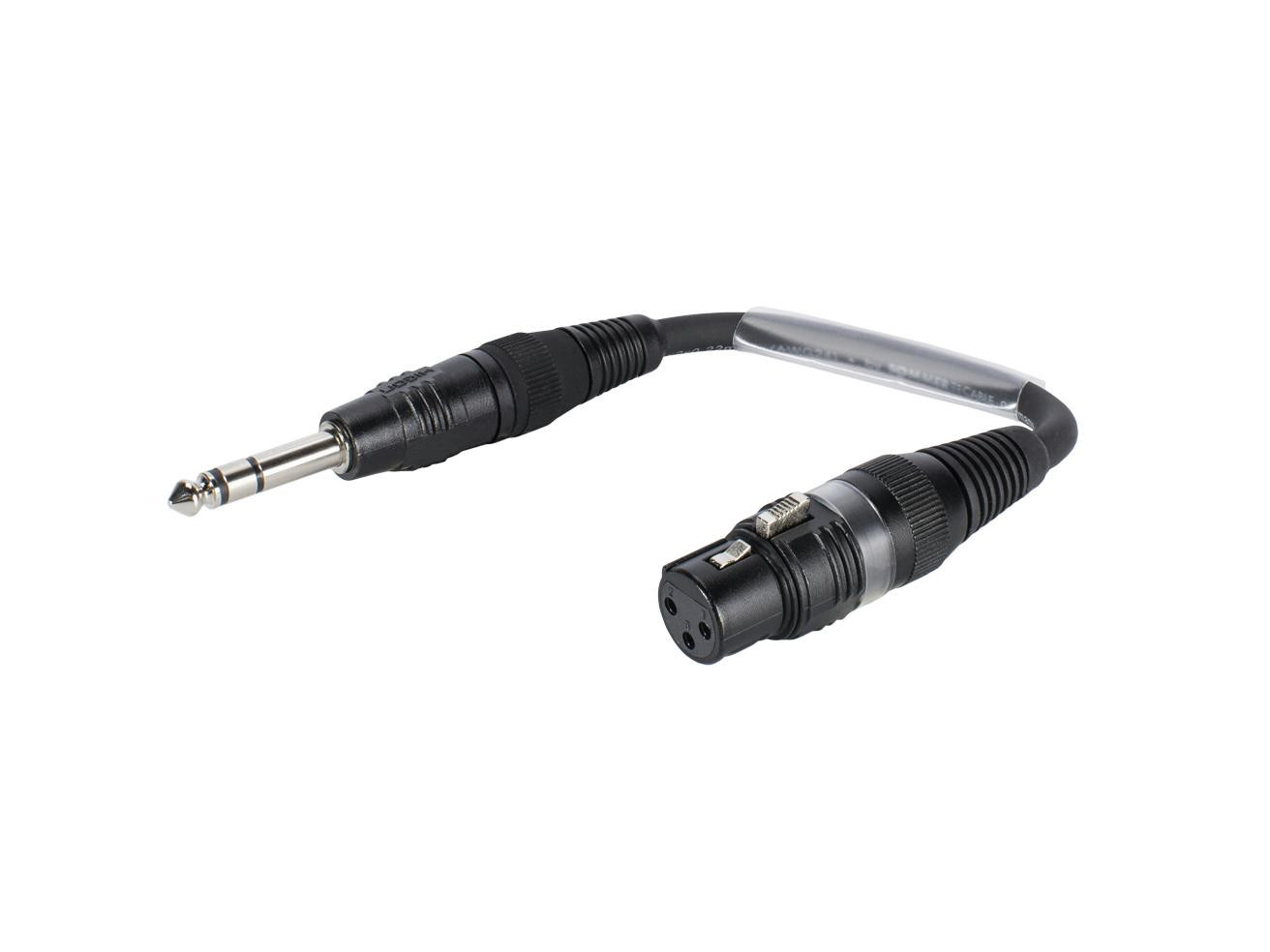 Sommer Cable Adapterkabel XLR vrouwelijk naar stereo tulpstekker, 0,15 meter