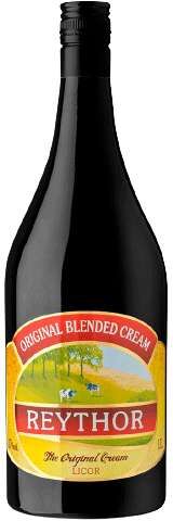Irish Cream Reythor - Licor Irlandés de 100 cl con 17% de Graduación - Licores y Derivados SA