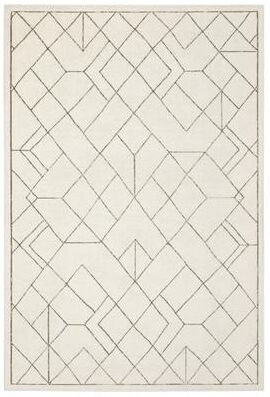 Style Haven Ripley Facets Geometric Ivory/ Taupe Mixed Pile Area Rug