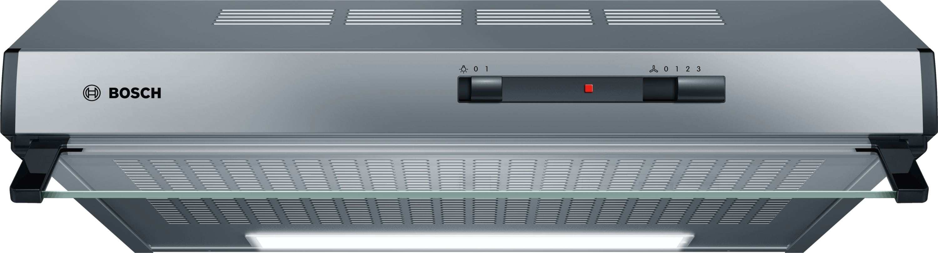 Bosch Serie 2 DUL62FA51 Abluft Dunstabzugshaube/Esse Unterbau 60 cm (Edelstahl)