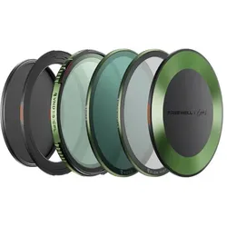Freewell ND/CPL-Filter-Set mit variabler Dichte von Brandon Li, 77 mm (77 mm, ND Filter, Polarisationsfilter), Objektivfilter, Schwarz, Grau