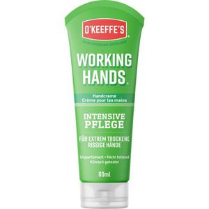 OKeeffes Handcreme Working Hands, Glycerin, für extrem trockene und rissige Hände, 80ml