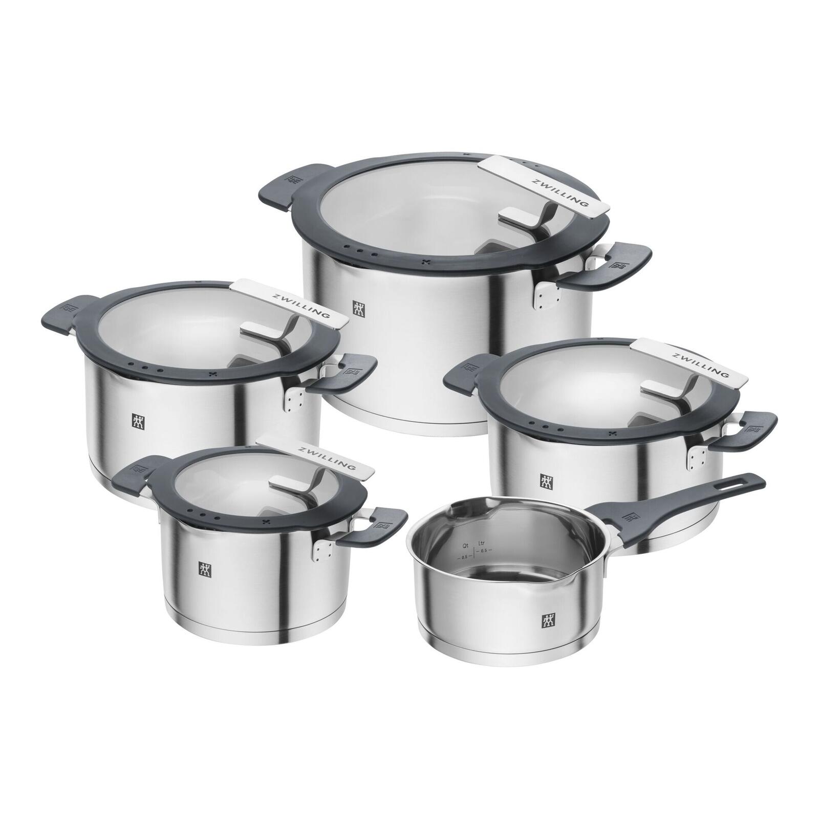 ZWILLING Simplify Kochtopfset, 5-tlg, Edelstahl 66870-005-0