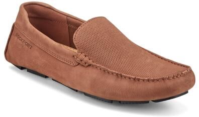 Rockport Rodger - Mens 12 Tan Slip On W