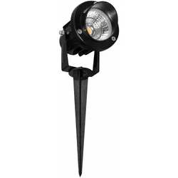 Beneito & Faure FADE 5 LED-Außenstrahler 2200K, 45° verstellbarer Abstrahlwinkel, mattschwarzes Aluminium, für Fassadenbeleuchtung