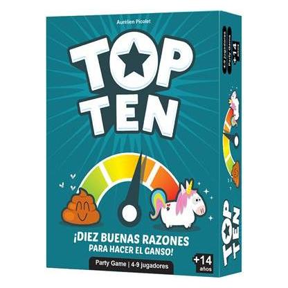 Asmodée Top Ten (Deutsch, 4 - 9 Spieler) (CGTT01ES)