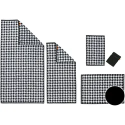 Done »Shapes Bird« Handtuch Handtuch / 1000 schwarz