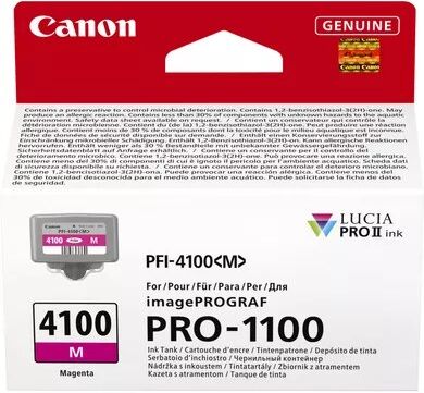 Canon PFI-4100 LUCIA PRO II Ink Cartridge 80ml - Magenta