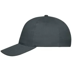 Basecap "MB6237" 5-Panel Bio-Baumwolle - graphite