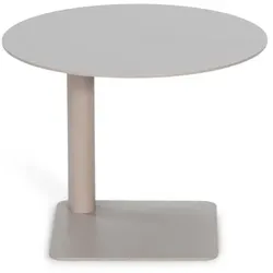 Spinder Design Beistelltisch Sunny Stahl Grau Taupe
