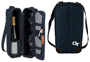 Picnic at Ascot Georgia Tech Yellow Jackets Insulated Wine Tote