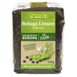 Rapunzel Beluga Linsen schwarz bio