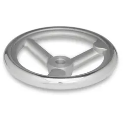 Handräder, Gusseisen / Aluminium (950-AL-125-B12-A)
