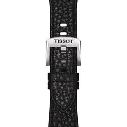 Tissot T852049990 Uhrenarmband Leder Schwarz für PRX Modelle