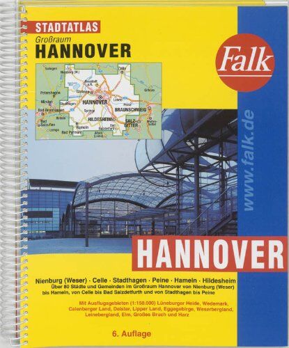 Falk Stadtatlas Großraum Hannover - Preis vom 30.09.2026 09:01:18 h