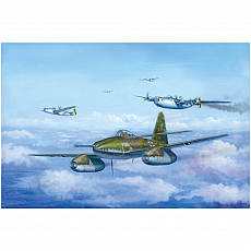 Hobby Boss - Messerschmitt Me 262 A-1a/U4 - 1:48 - 186 Teile 309621