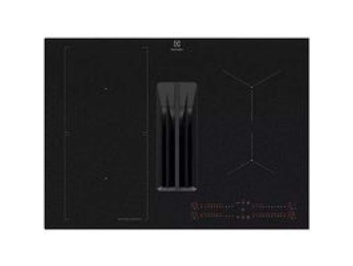 Electrolux Table de cuisson aspirante induction 70cm 4feux 7350kw noir - KCC73443CZ