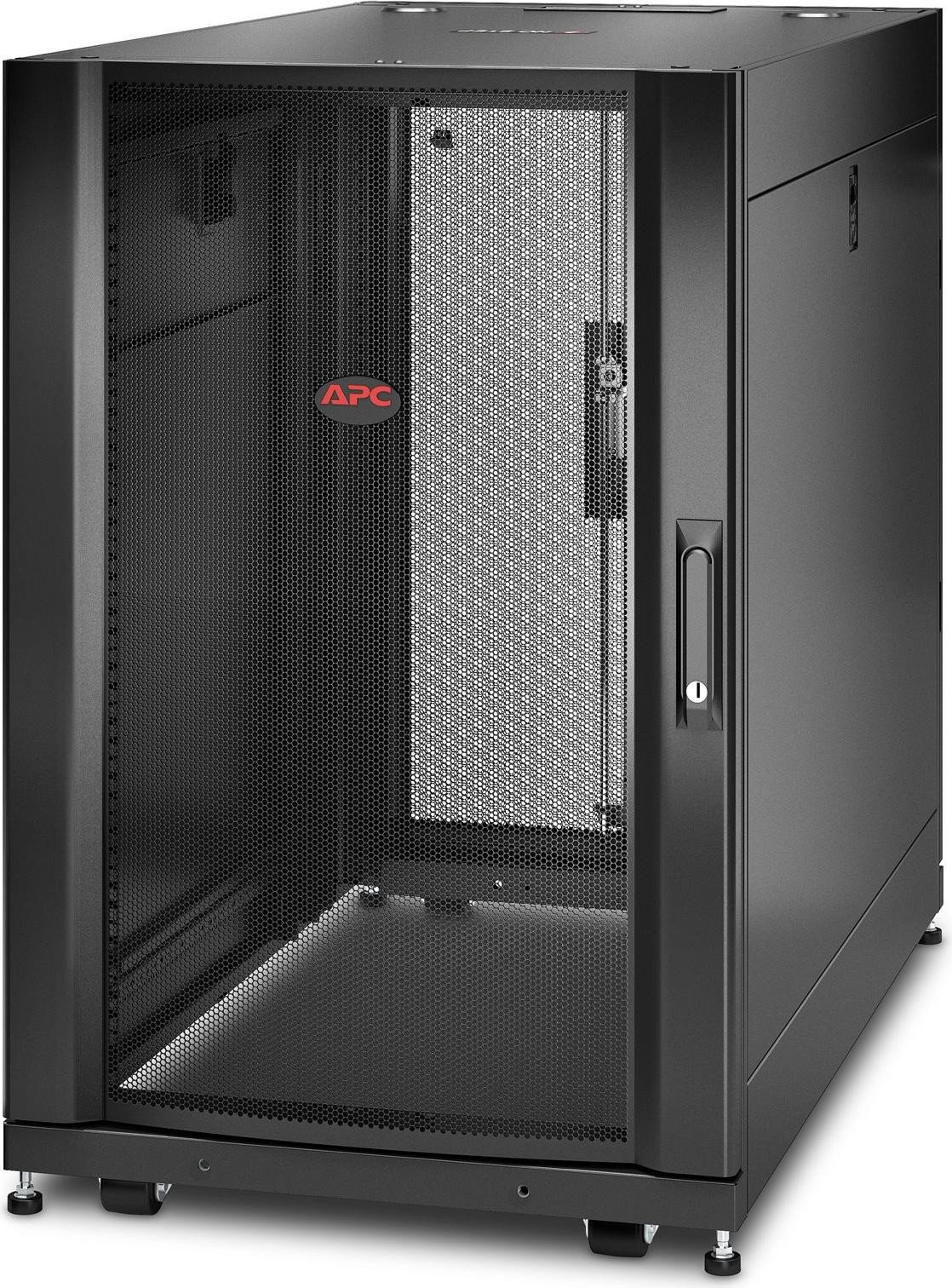 APC NetShelter SX Serverkast - Zwart - 18U - 48,3 cm (19") - geschikt voor SURT48RMXLBP