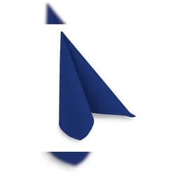 Hypafol Airlaid-Serviette blau | 50 St. | 40 x 40 cm | hochwertiges Material | für Gastronomie und Zuhause