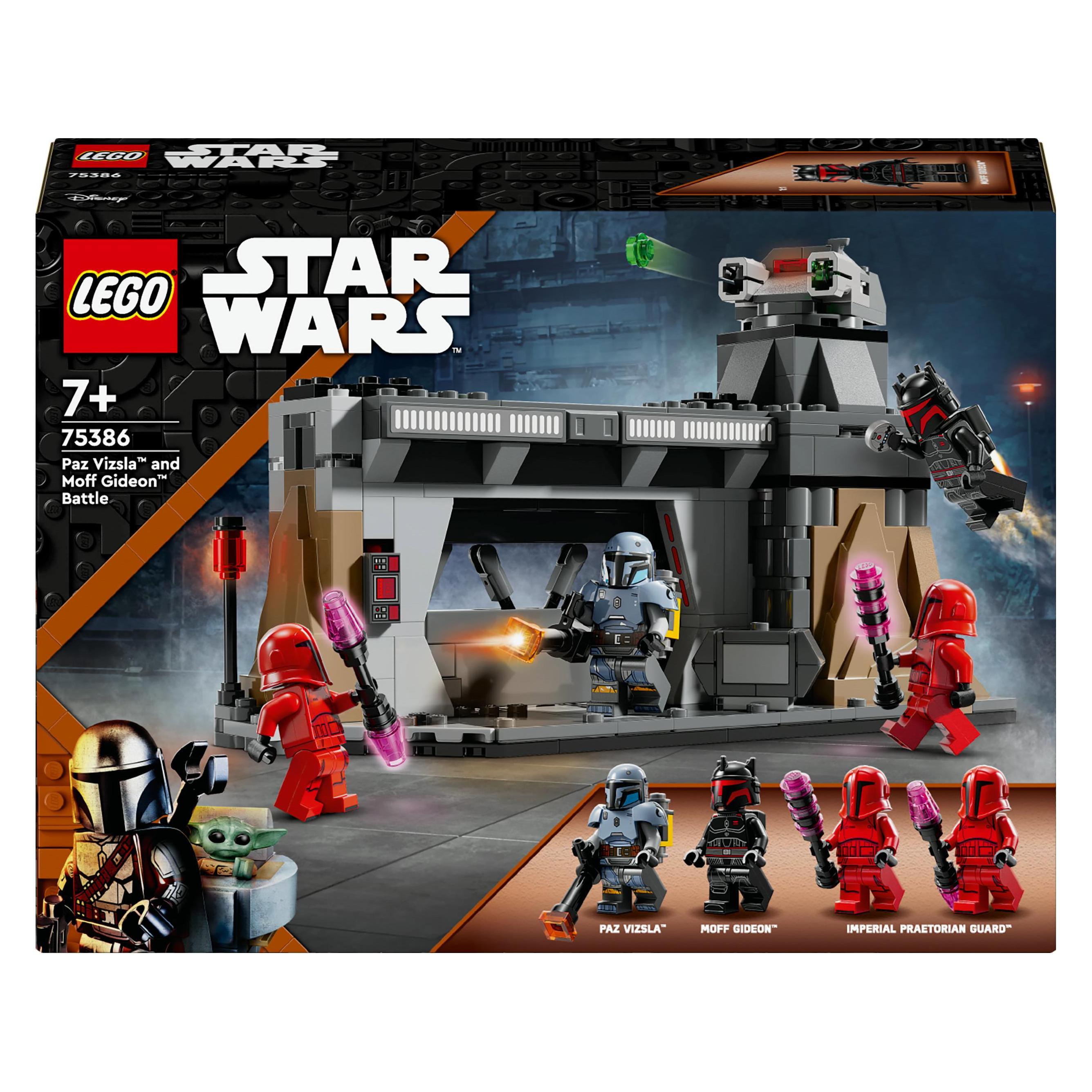 LEGO Duell zwischen Paz Vizsla und Moff Gideon (75386, LEGO Star Wars) (75386)