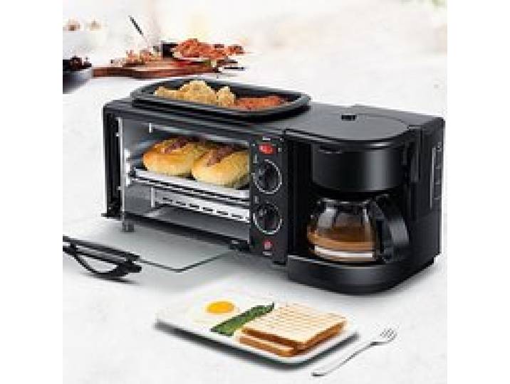 Machine à petit-déjeuner 3 en 1 - WIRLSWEAL - Noir - 1050W
