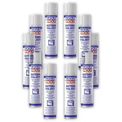 10x Batteriepolfett LIQUI MOLY 3141 Spezialfett Kontaktfett Batterie-Pol-Fett 300ml