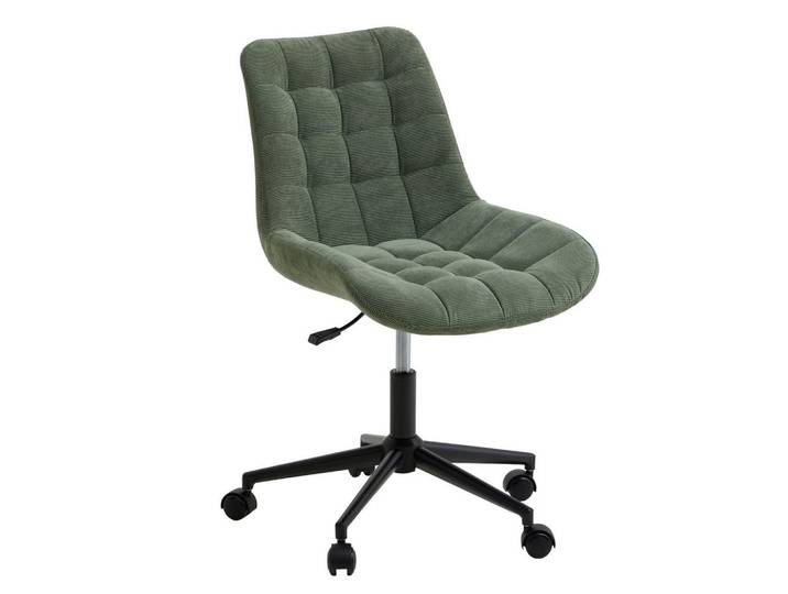 Idimex Drehstuhl Vasilo grün, Grün, Mode, 54x80x61 cm, Büromöbel, Bürostühle, Drehstühle