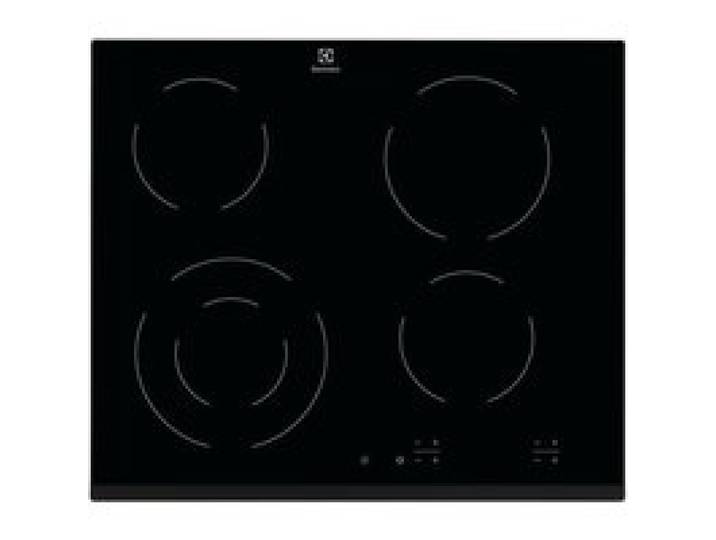 Plaque chauffante en céramique - ELECTROLUX - EHF6241FOK - 4 brûleurs - Noir
