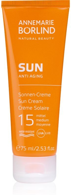 ANNEMARIE BÖRLIND SUN ANTI-AGING sunscreen cream with anti-ageing effect SPF 15 75 ml
