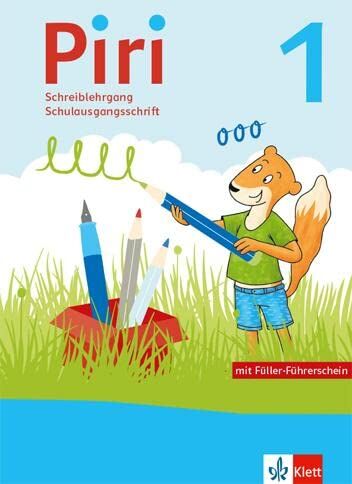 Piri 1: Schreiblehrgang Schulausgangsschrift Klasse 1 (Piri. Ausgabe ab 2022) - Preis vom 18.10.2026 15:28:09 h