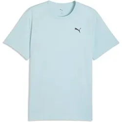 PUMA Herren Shirt M TAD ESSENTIALS SOLID CAT TEE (LC small cat), Größe XL in Grün Grün