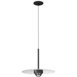 MINI HAT Einbau-Pendelleuchte mit 70°-Abstrahlwinkel, 3000 K Farbtemperatur und mattschwarzer Ausführung - Beneito & Faure Lighting