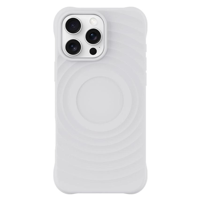 Devia Ripple Magnetische Hülle weiss / Schutzhülle für Apple iPhone 16 Pro / TPU / Stossschutz (Apple iPhone 16 Pro) (6942297115996)