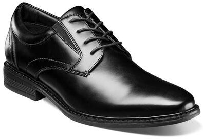 Nunn Bush Stark Plain Toe Oxford Shoes - Mens 11 Black Oxford Medium
