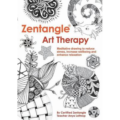 Zentangle Art Therapy, Taschenbuch von Anya Lothrop, GMC, 978-1-78494-107-9