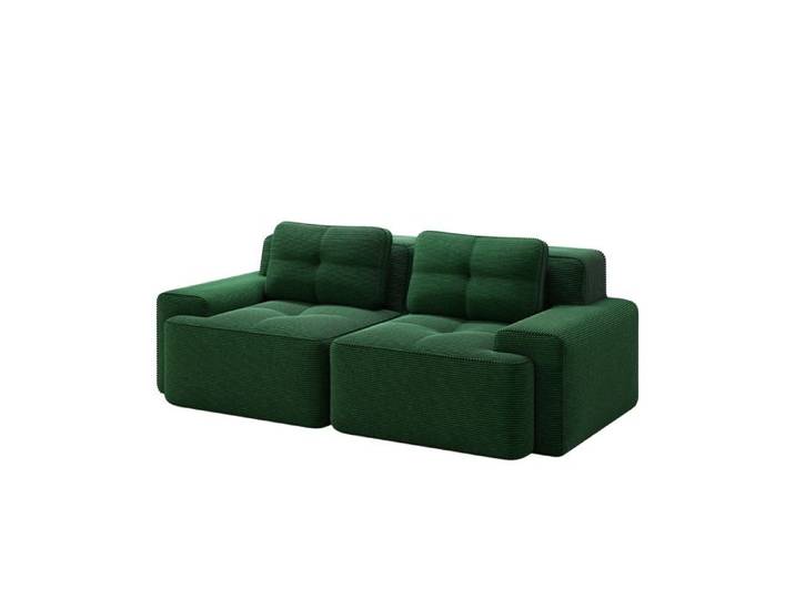Xylo Canapé Boneless moderne 2 places convertible vert