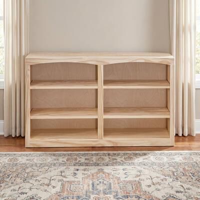Coder Crossing Arch+Haven Solid Wood Bookcase