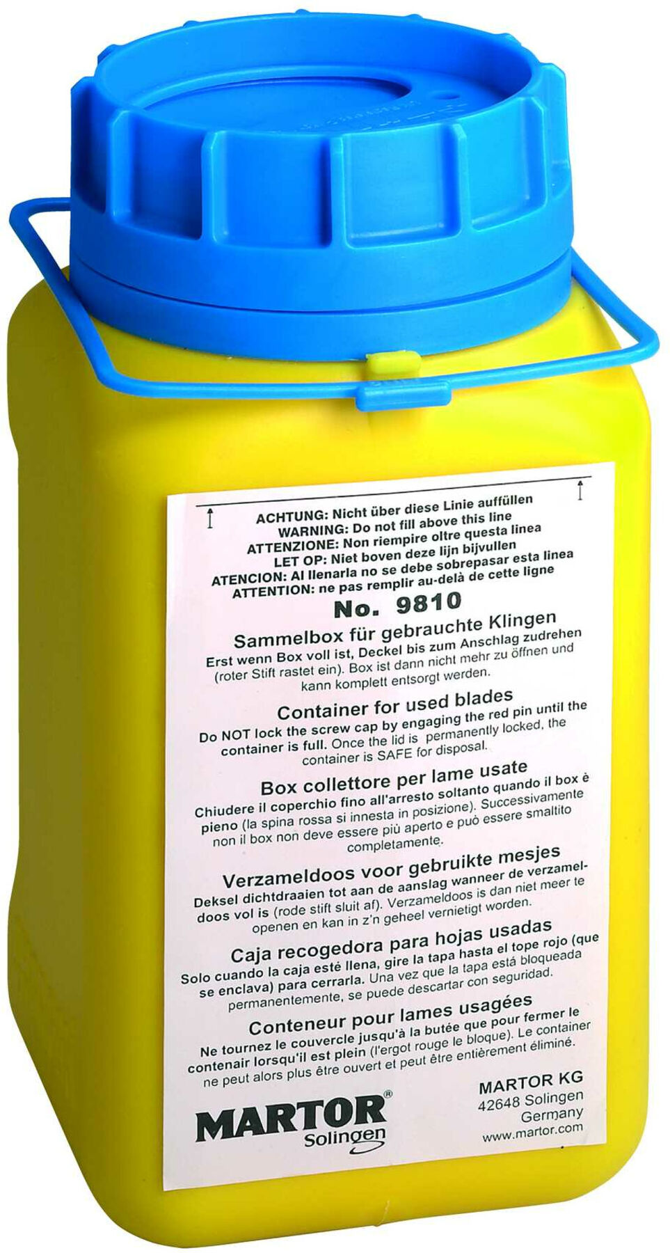 Martor Sammelbox für gebrauchte Klingen (9810.08)