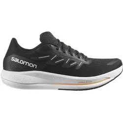 SALOMON Herren Laufschuhe SHOES SPECTUR Black/White/Blazing Orange, Größe 44 2⁄3 in Schwarz Schwarz