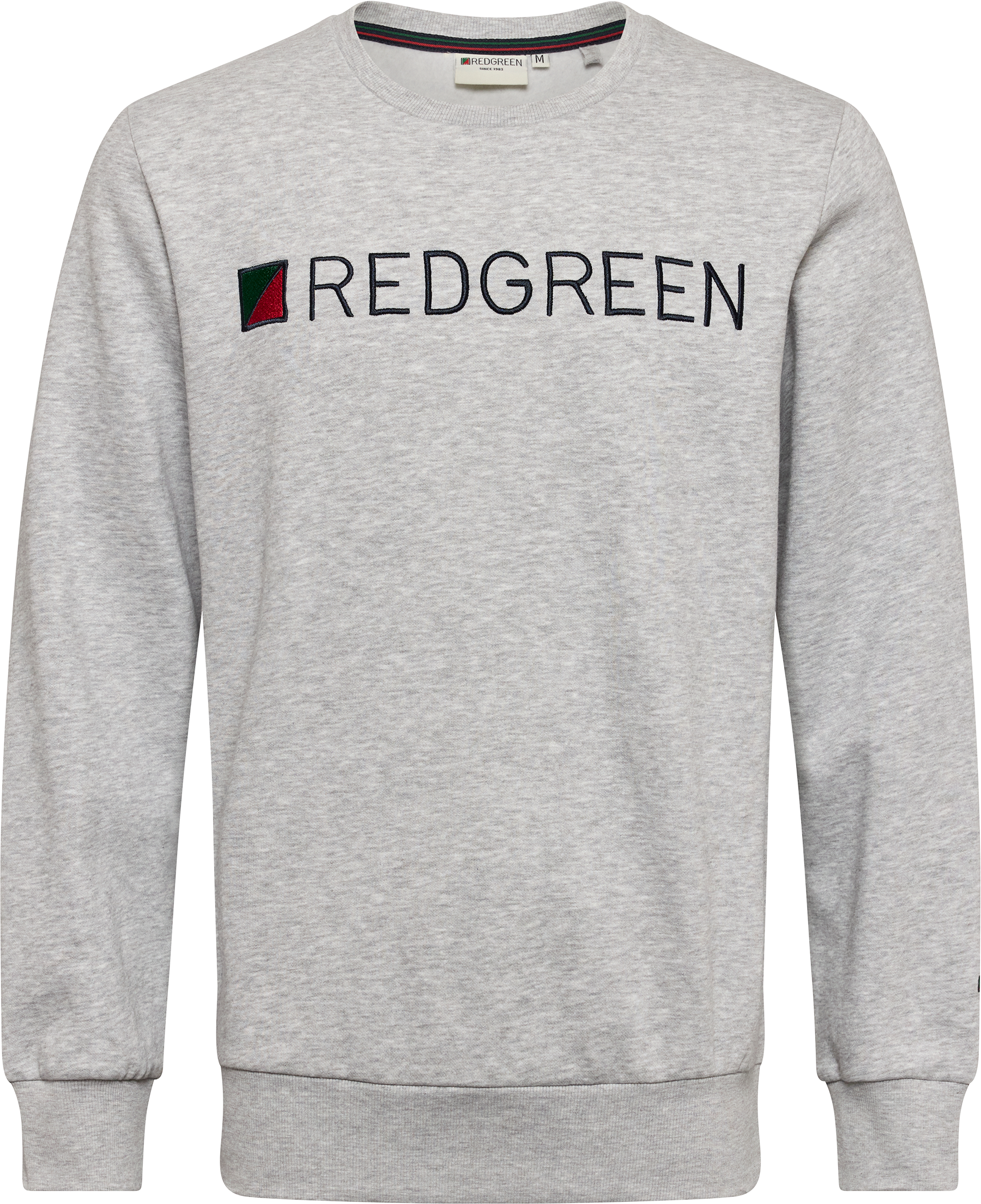 Grå Sweatshirt I Str. Large - Til Mænd - Fra Redgreen Grey Melange L