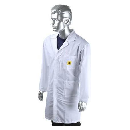 RS PRO ESD Unisex Lab Coat, Medium (M) (7898087)