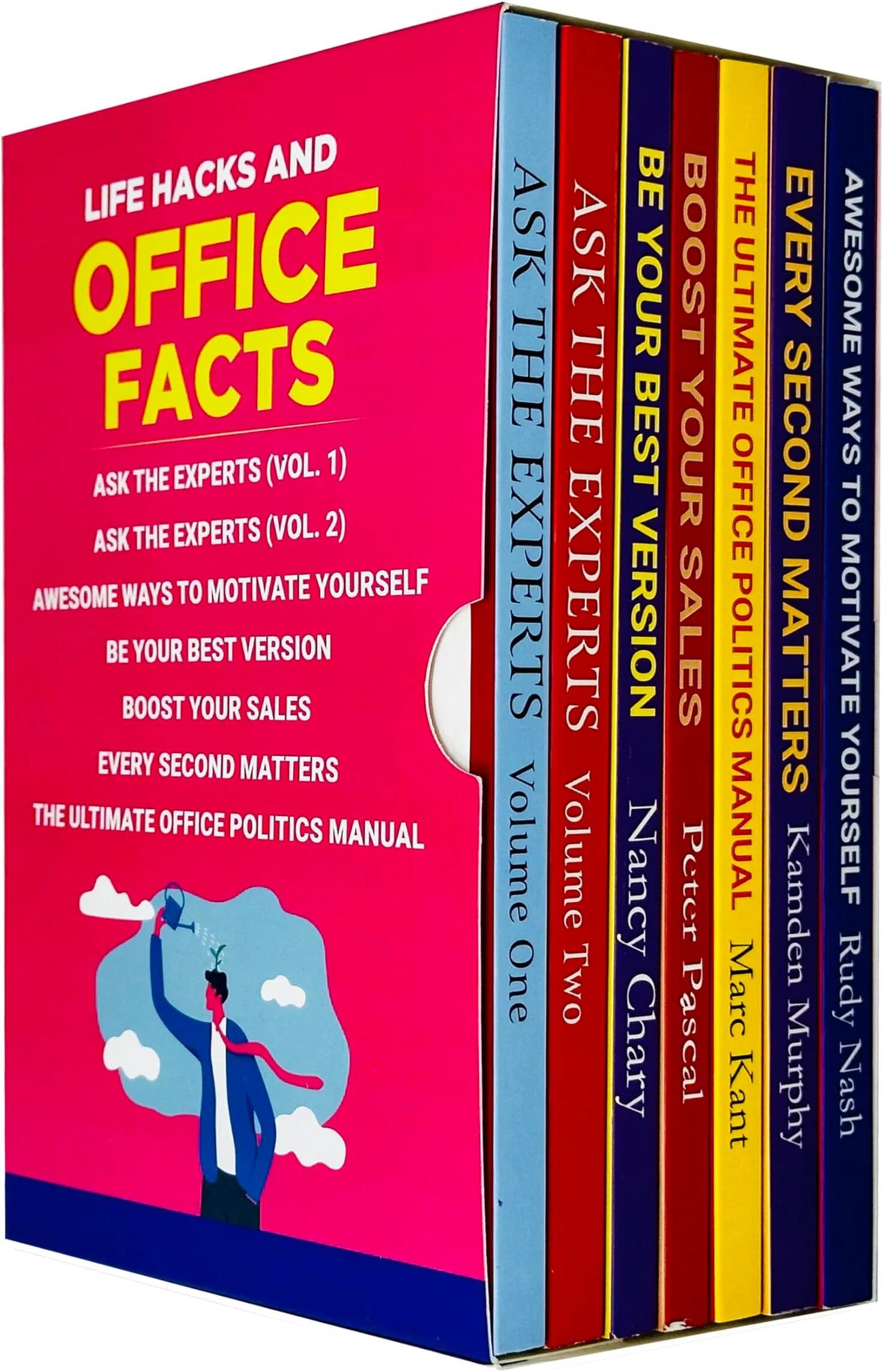 Rupa Publications Life Hacks And Office Facts Collection 7 Book Paperback Set by Rudy Nash, Kamden Murphy & More - Business, Productivity & Career Advice - Gift Set